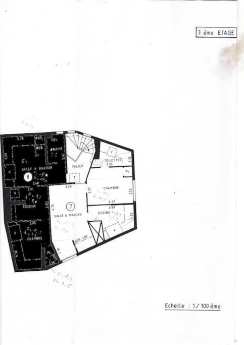 F2 35-44M2 9 Mins Voiture Chateau 4Pers 1Ch+Sejour Le Chesnay  Exterior foto